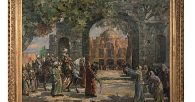 Fatih’in Ayasofya’ya giriş tablosu 1 milyona satışta