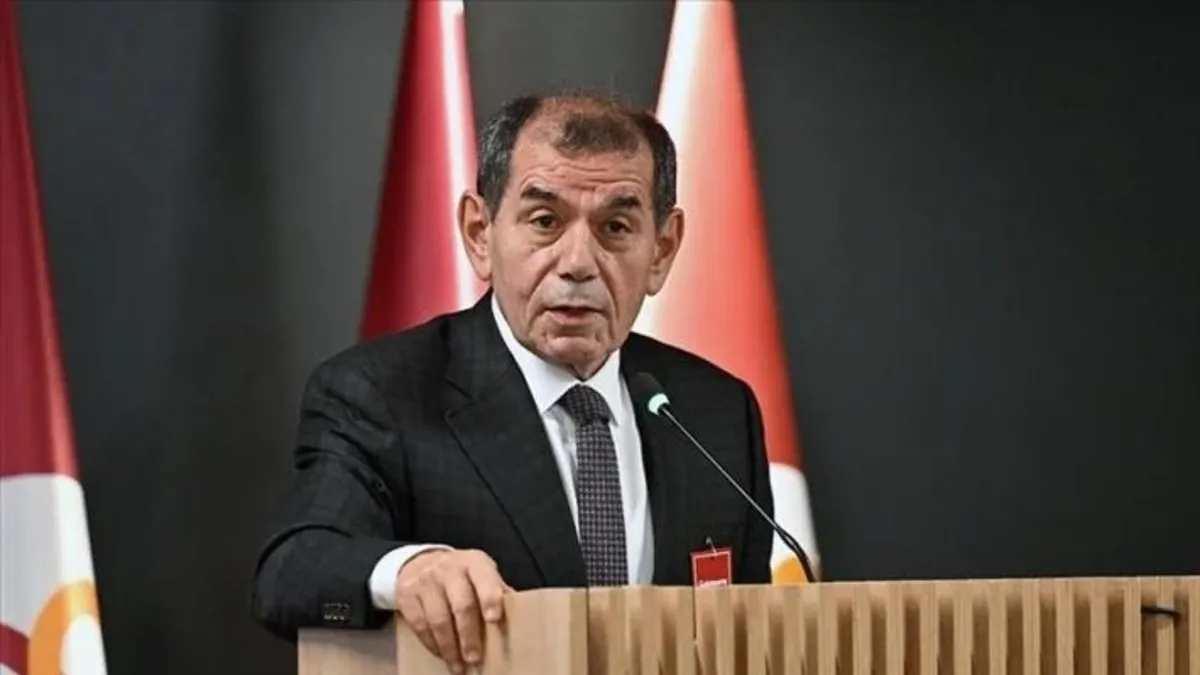 Dursun Özbek tarihi bir konuşma yapacak