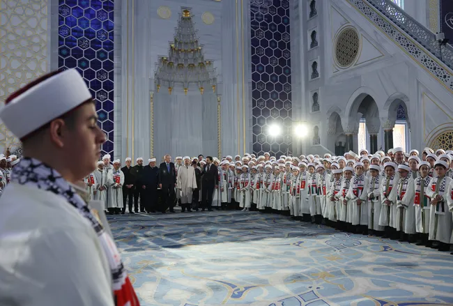 Başkan Erdoğan’dan Kur’an-ı Kerim tilaveti: 333 hafız için icazet töreni