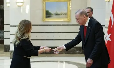 Başkan Erdoğan’dan Külliye’de Büyükelçi kabulü