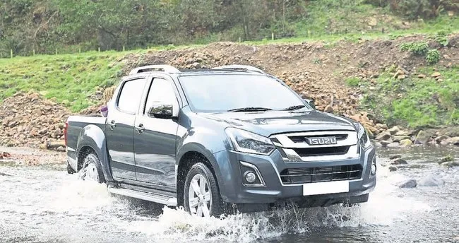 yeni isuzu d max turkiye yollarinda