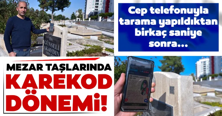 Mezar taşlarında yeni dönem ’karekod’