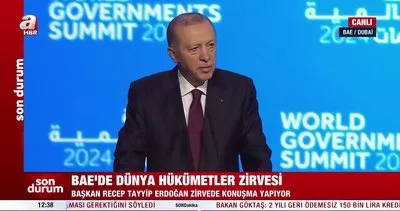 Başkan Erdoğan’dan BAE’de tarihi Filistin mesajı | Video