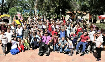 Datça’da engelliler gönüllerince eğlendi