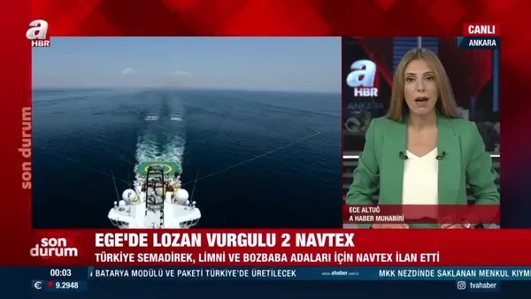 Son dakika! Türkiye'den 'Lozan' vurgulu 2 ayrı NAVTEX ilanı daha | Video