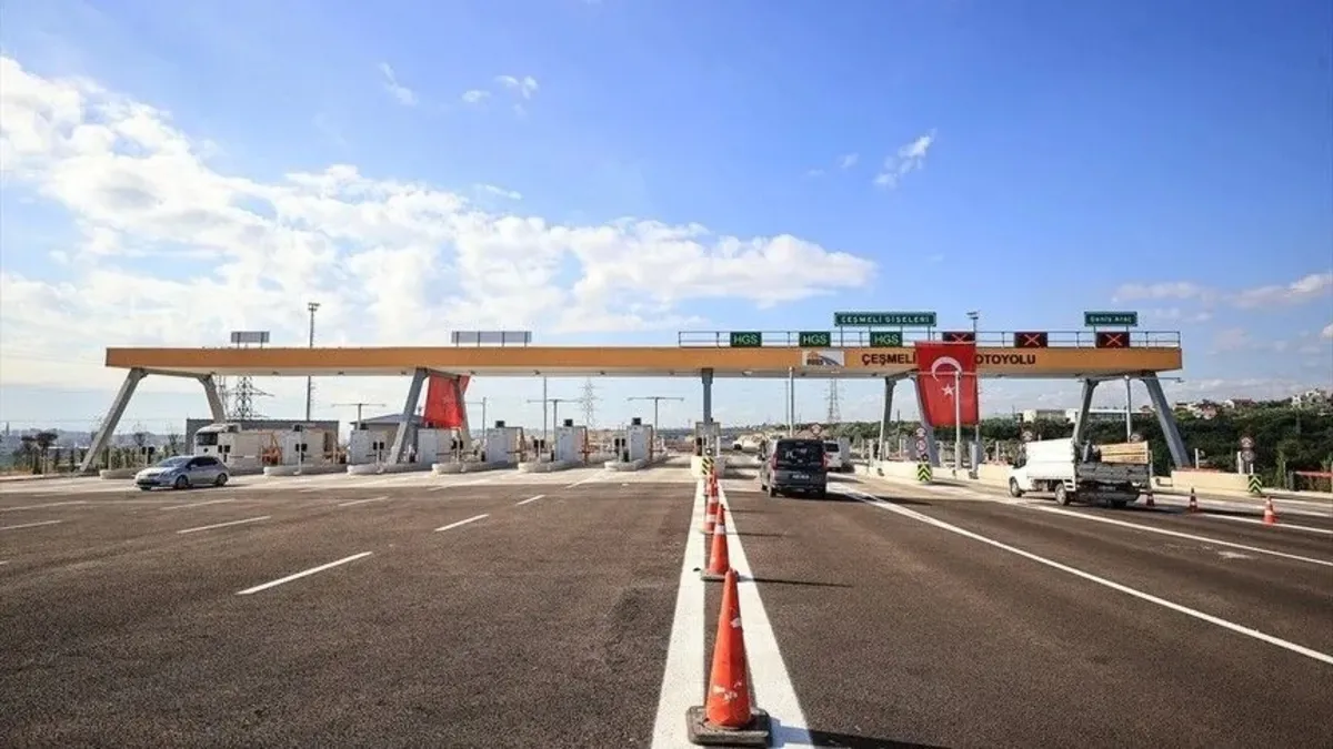 Çeşmeli-Kızkalesi Otoyolu trafiğe açıldı! 2,5-3 saati bulan ulaşım 18 dakikaya düşüyor