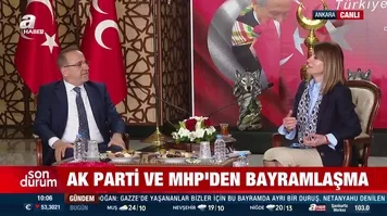 Ak Parti ve MHP Heyetleri bayramlaştı!