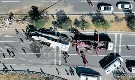 Uyuyan şoför yuvamızı yıktı