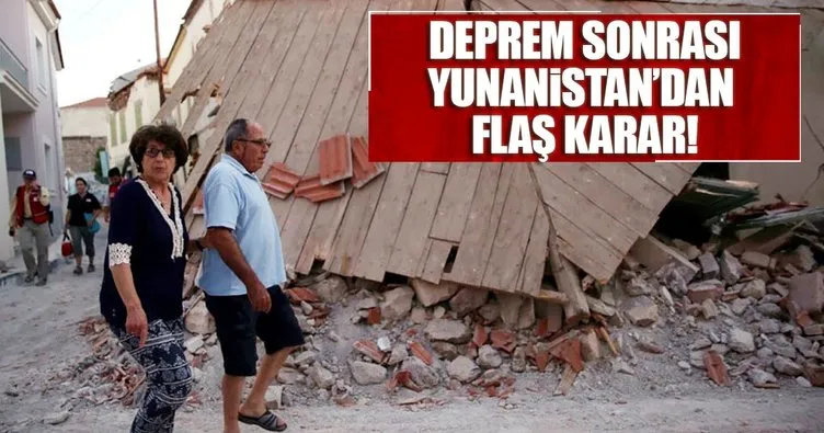 Ege’deki deprem sonrası Yunanistan’dan flaş karar! Boşaltıyorlar