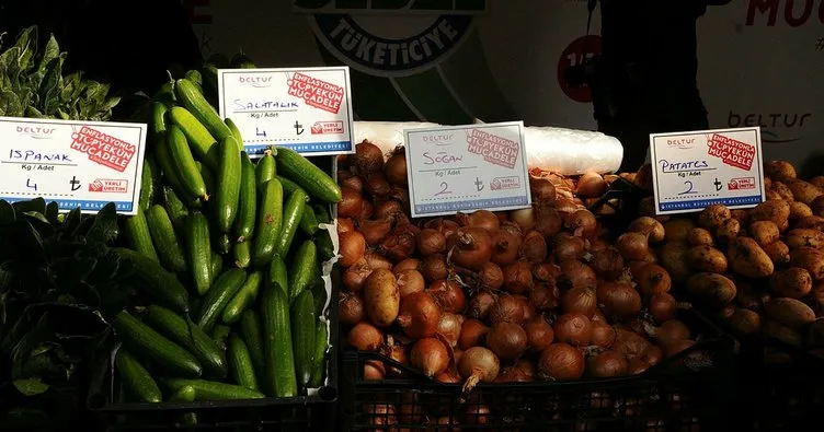 Başkent’te tanzim satışta 2 günde 150 ton sebze satıldı