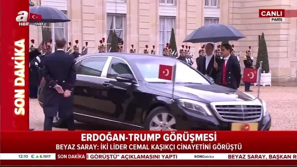 Cumhurbaşkanı Erdoğan Fransa'da