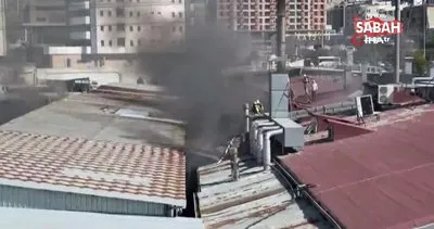 Halkalı’da tekstil fabrikasında yangın | Video