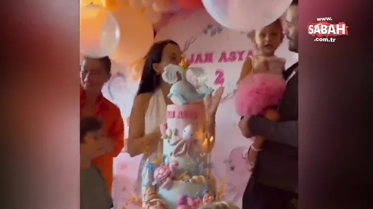 Barış Arduç ve Gupse Özay kızları Jan Asya’nın doğum gününü kutladı! İşte Jan Asya’nın muhteşem doğum günü pastası!