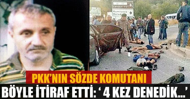 Yakalanan terörist her şeyi itiraf etti