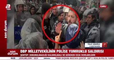 Son Dakika: TBMM Başkanı Mustafa Şentop’tan polise yumruk atan DBP’li vekile tepki: Gereken ceza verilmeli | Video