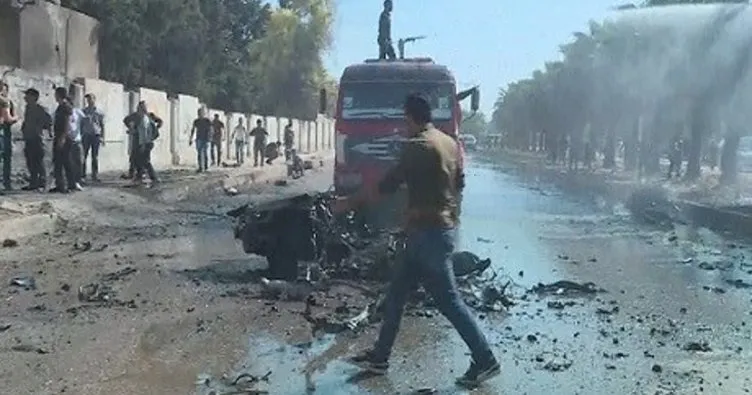 Kamışlı’da bombalı araçla saldırı: 1 terörist öldü