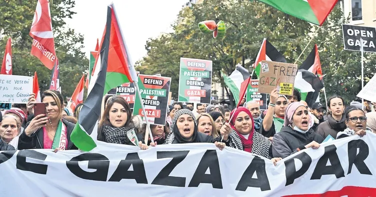 Gazze’ye küresel destek çıldırttı