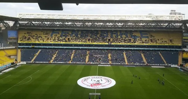 Fenerbahçe tribünleri bomboş kaldı...