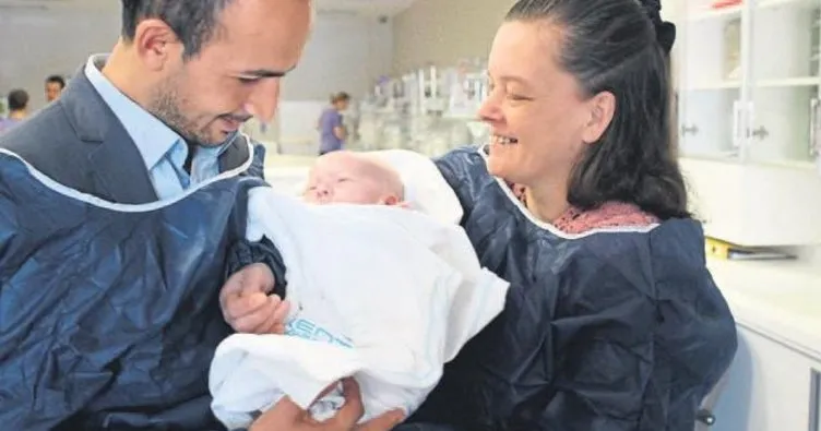 Tire’de 5 günlük Yasin bebeğe stent takıldı Egeli Sabah Haberleri