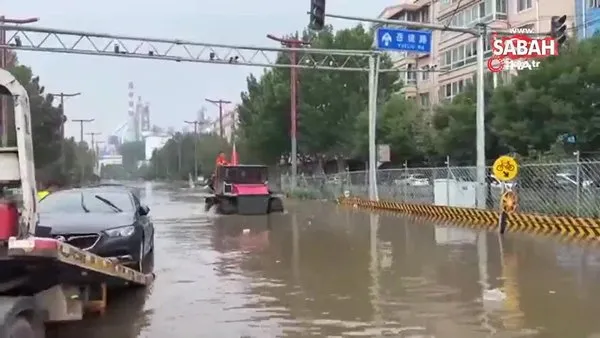 Çin’de sel: 10 ölü, 18 kayıp | Video