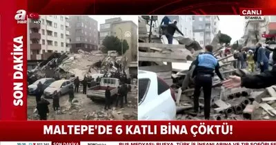 İstanbul Kartal’da 8 katlı bina çöktü! Olay yerinden ilk görüntüler