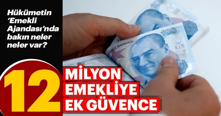 12 milyon emekliye ek güvence