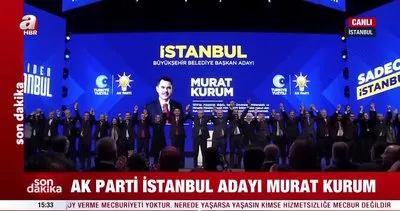AK Parti’nin İBB adayı Murat Kurum oldu | Video