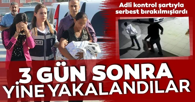 Konya’da aynı suçtan üç gün sonra tekrar yakalanan şüpheliler, serbest bırakıldı!
