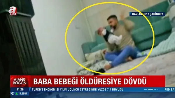 SON DAKİKA: Gaziantep'te bebeğe işkence dehşeti! Baba Yunus Göç'ten bebeğe öldüresiye dayak kamerada