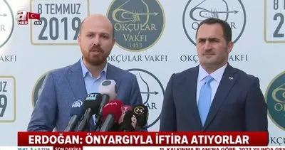 Bilal Erdoğan’dan Okçular Vakfı ile ilgili iddialara yanıt