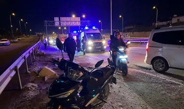 Hatay’da korkutan kaza: Motosikletler birbirine girdi! 2 yaralı