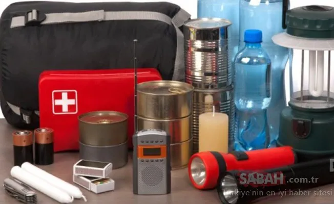 Deprem çantası nasıl hazırlanır? Deprem çantasında neler olmalıdır?