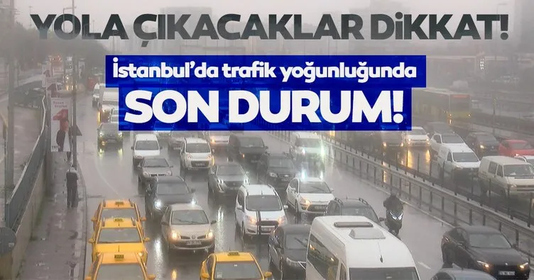 Son dakika haberi: İstanbul’da kar yağışı trafiği felç etti! İşte trafik yoğunluğunda son durum