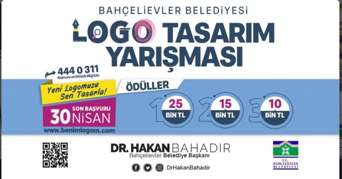 bahcelievler belediyesi logo tasarim
