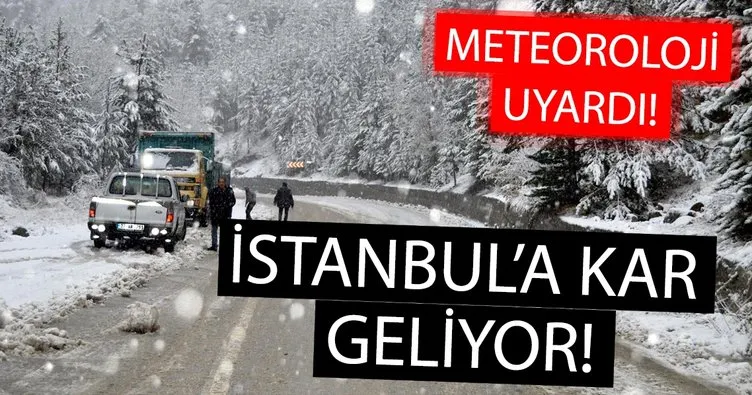 Meteoroloji’den son dakika İstanbul için kar yağışı uyarısı geldi! - İstanbul’a kar ne zaman yağacak?