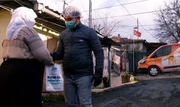 Tek yaşayan ve yemek yapamayan yaşlılara her gün sıcak yemek dağıtılıyor