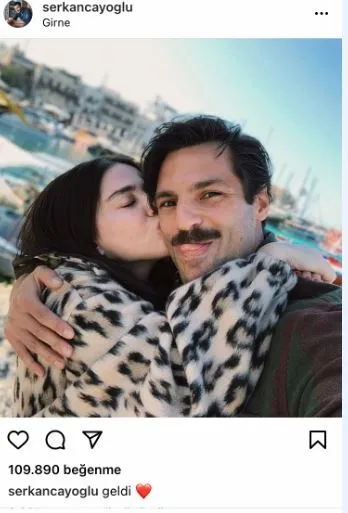 Ünlü oyuncu Özge Gürel sevgilisi Serkan Çayoğlu’nun hasretine daha fazla dayanamadı! Aşıklar sonunda kavuştu