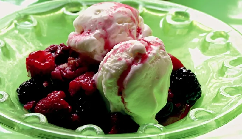 Şeftalili Crumble