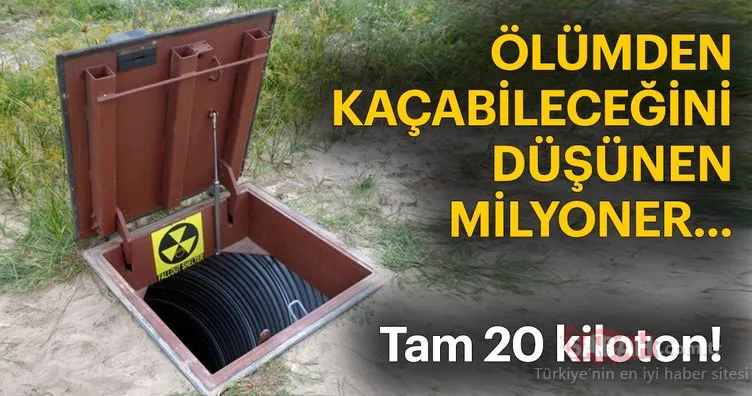 Ölümden kaçabileceğini düşünen milyonerler... Radyasyona dayanıklı sığınaklar!