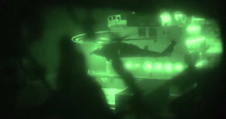 ABD savaş gemileri İHA ile hedef alındı