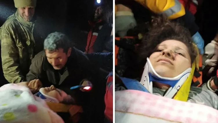 Kahramanmaraş deprem bölgesinde ağlatan anlar: 2 aylık bebek ölümünden parmağını emerek çıktı!