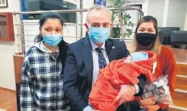 Yerdana bebek hayata tutundu