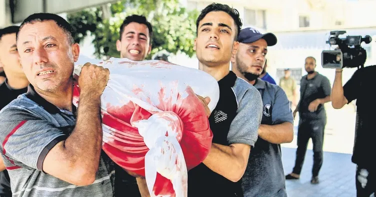 Katil İsrail yine ölüm yağdırdı