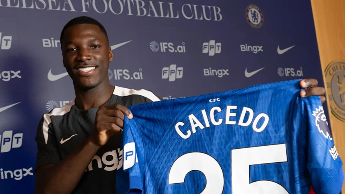 Chelsea, Moises Caicedo ile sözleşme uzattı! Chelsea, Moises Caicedo ile sözleşme uzattı!