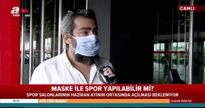 Maske ile spor yapılabilir mi?