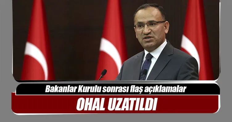 OHAL 3 ay daha uzatıldı