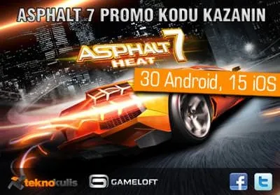 ASPHALT 7: HEAT KAZANAN 45 ŞANSLI TAKİPÇİMİZ BELLİ OLDU