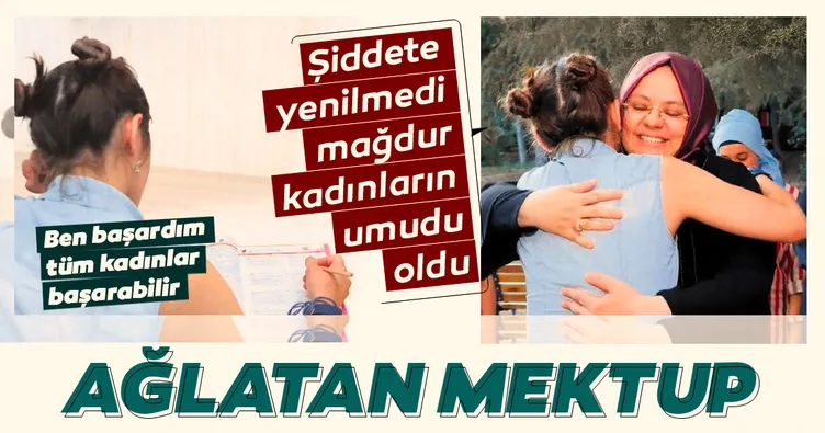 Ben başardım tüm kadınlar başarabilir