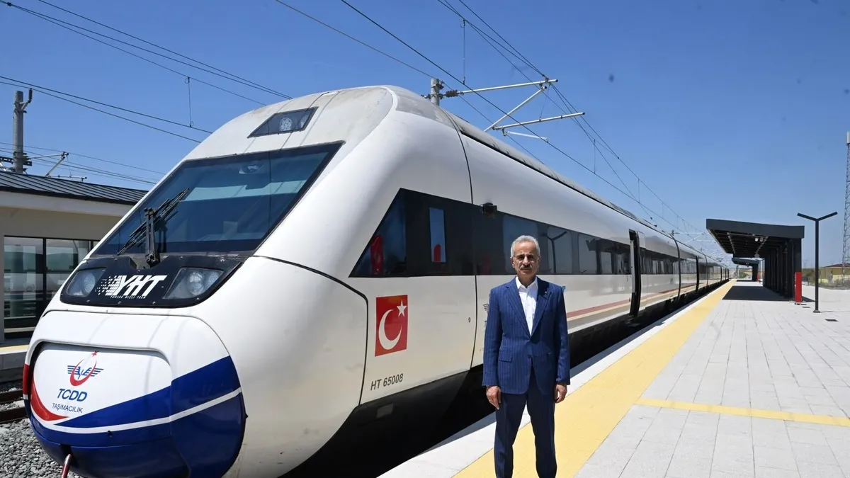 Hızlı trenin doğrudan ulaştığı il sayısı 14’e çıkıyor
