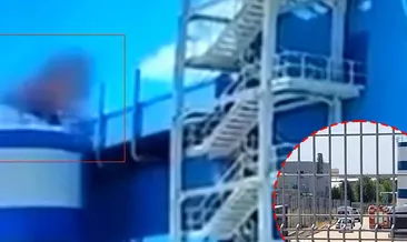 Kırklareli'ndeki fabrika patlamasının dehşet görüntüleri ortaya çıktı! 2 kişinin havaya savrulduğu anlar kamerada #kirklareli